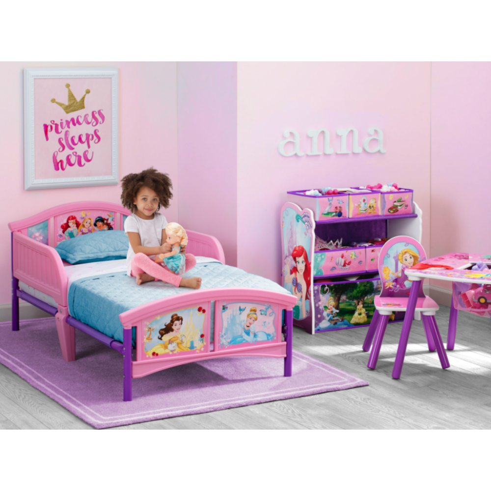 Delta Princess Toddler Bed With Mattress